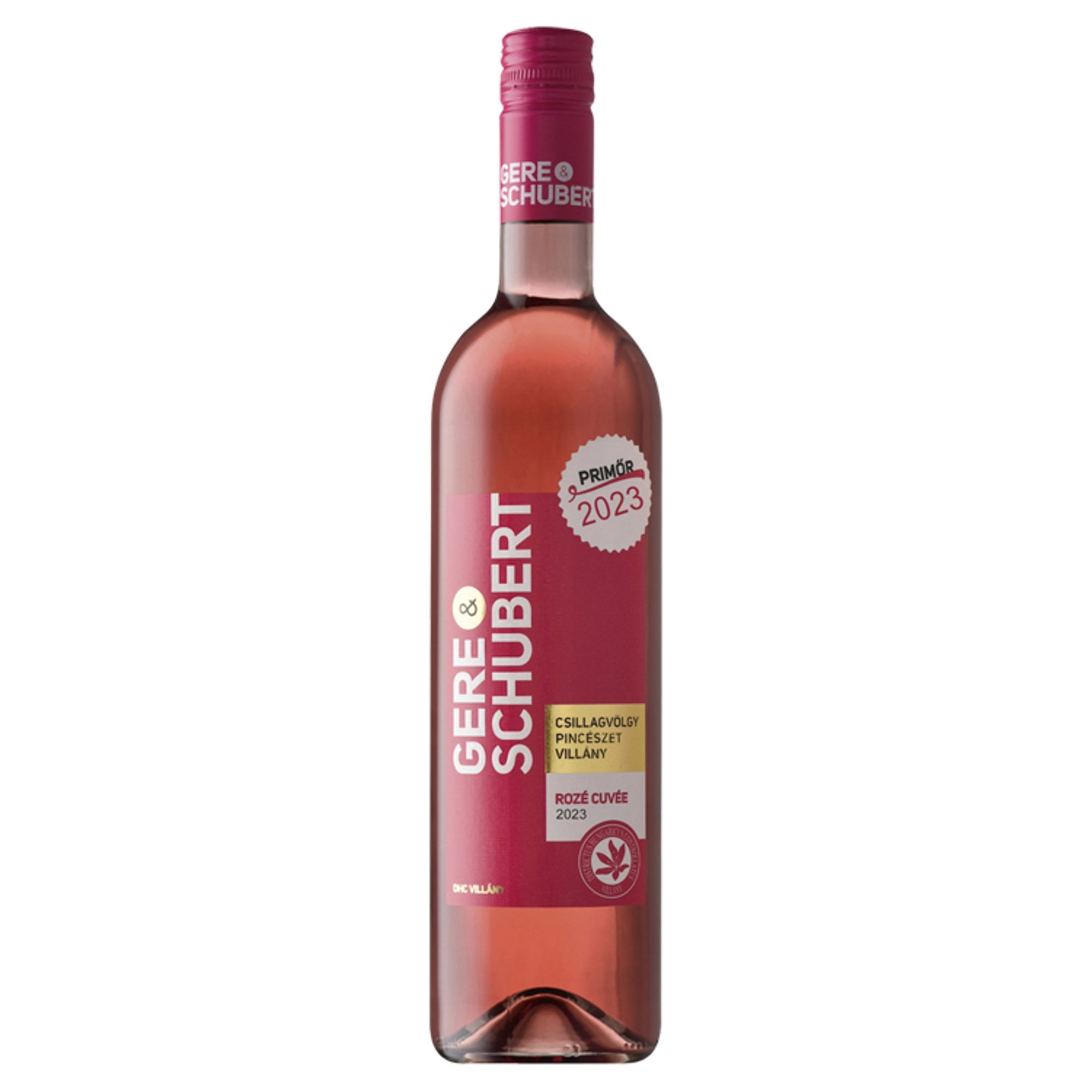 GERE & SCHUBERT-VILLÁNY Rosé száraz rosébor