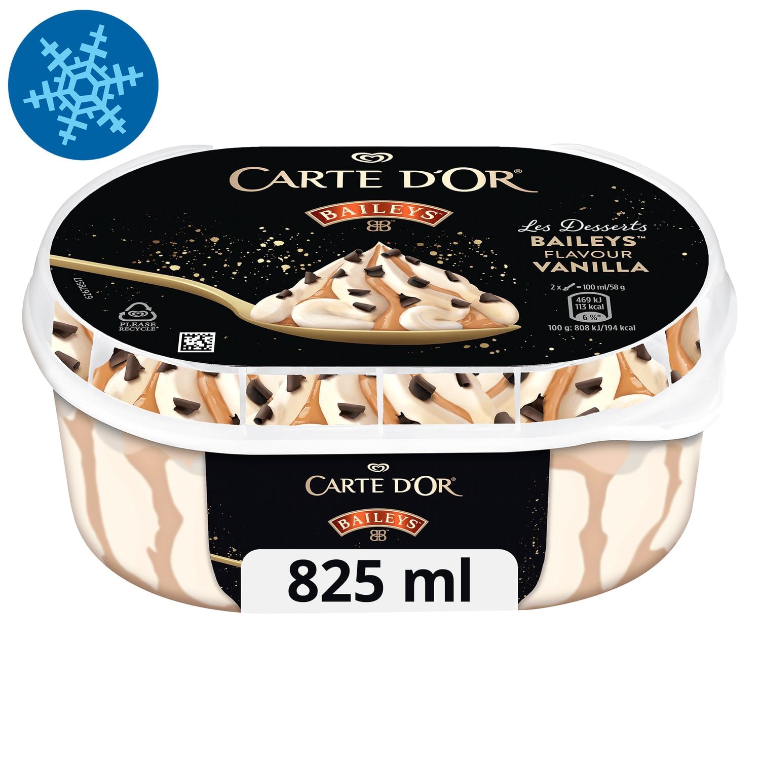 CARTE D'OR Jégkrém Baileys ízű