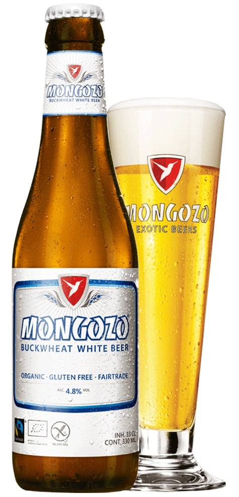 Mongozo Buckwheat White  - gluténmentes búzasör