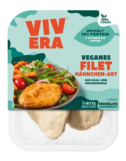 Vivera Vegán natúr szelet