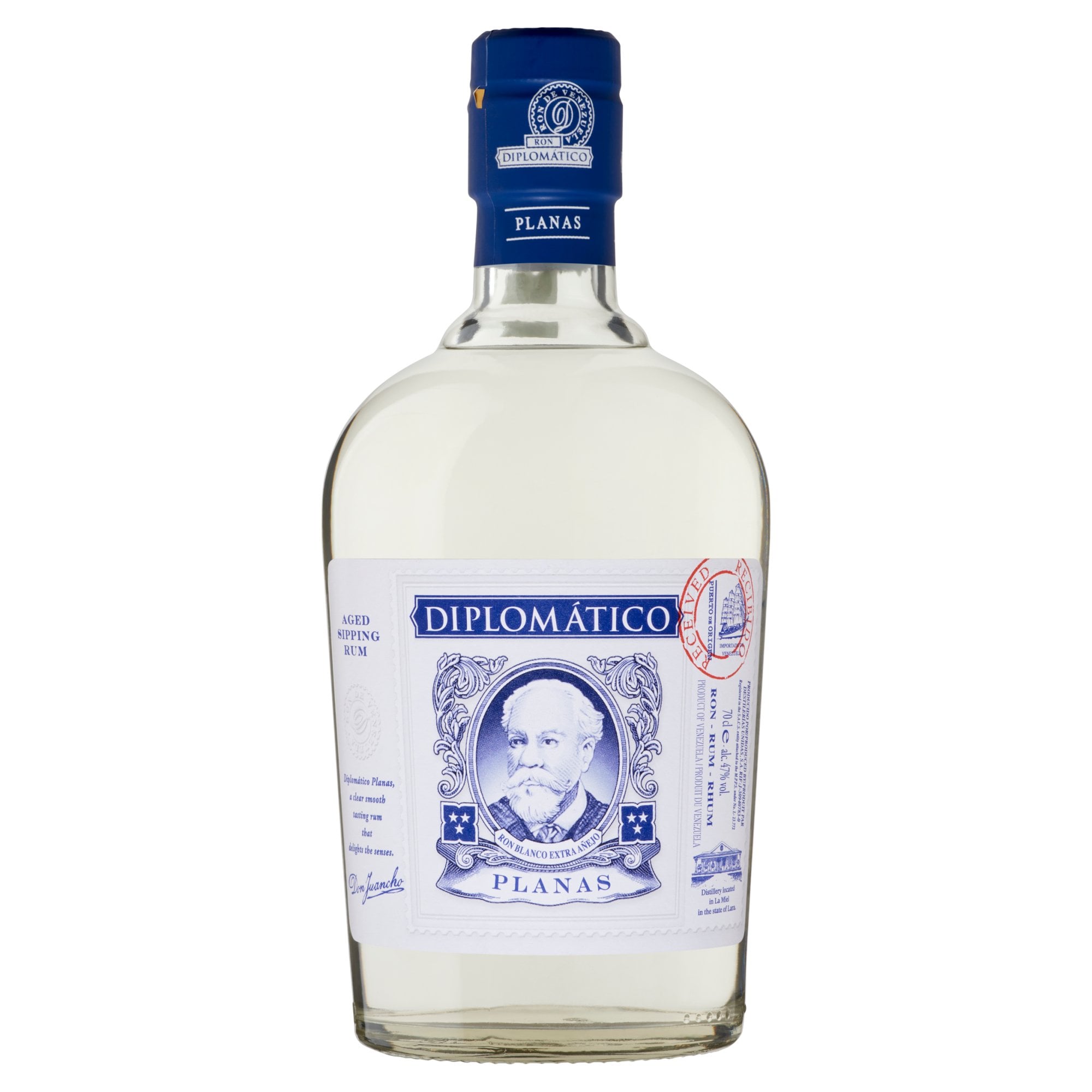 Rum Diplomatico Planas (alkoholtartalom : 47%)