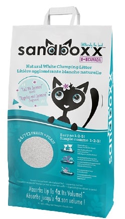 Sandboxx ultra premium macskaalom - jázmin (10 liter)