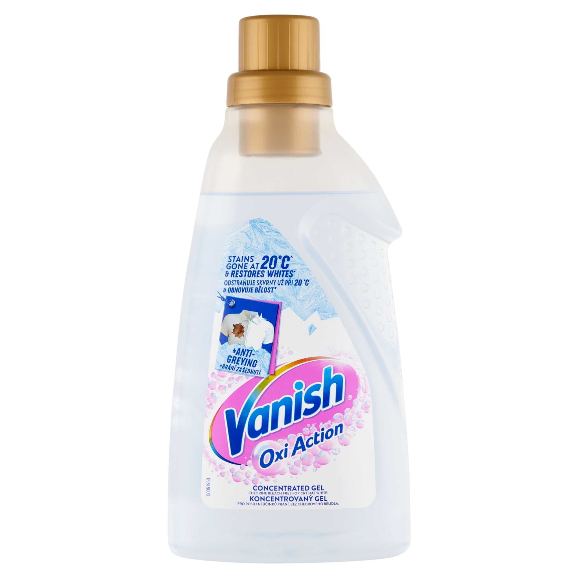 Vanish Oxi Action Folteltávolító és fehérítő gél koncentrátum 750 ml