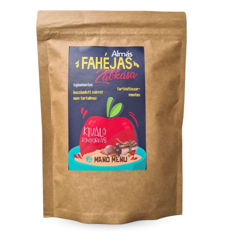 ManóMenü® Almás- fahéjas zabkása