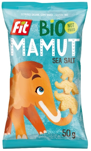 Fit BIO Mamut extrudált GLUTÉNMENTES snack – tengeri só ízű