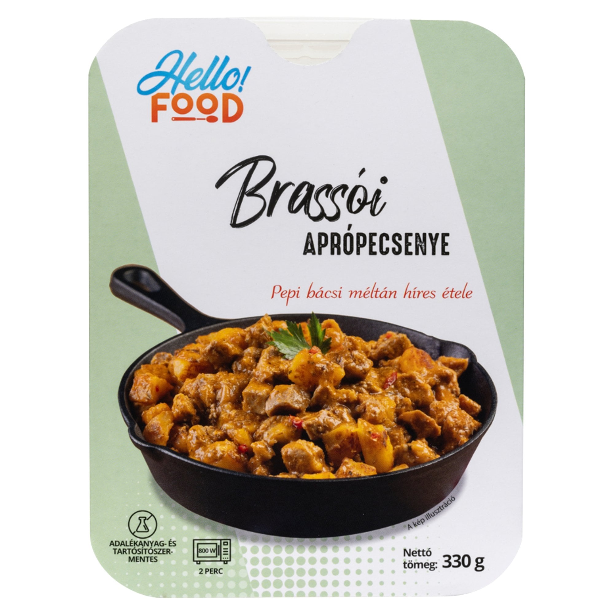 HELLO FOOD Házias jellegű brassói aprópecsenye