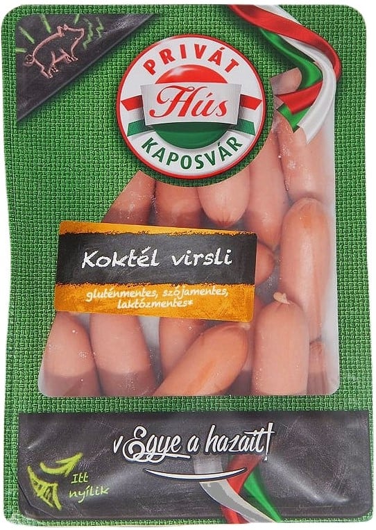PrivátHús Koktél sertés virsli