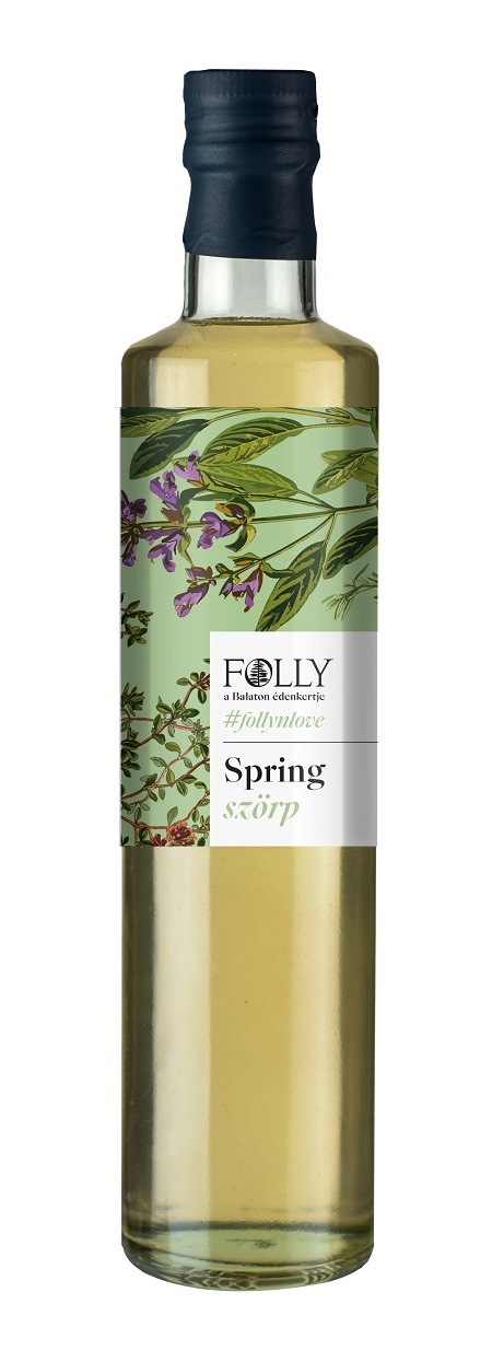 Folly Spring Kakukkfű, Rozmaring, Zsálya Szörp