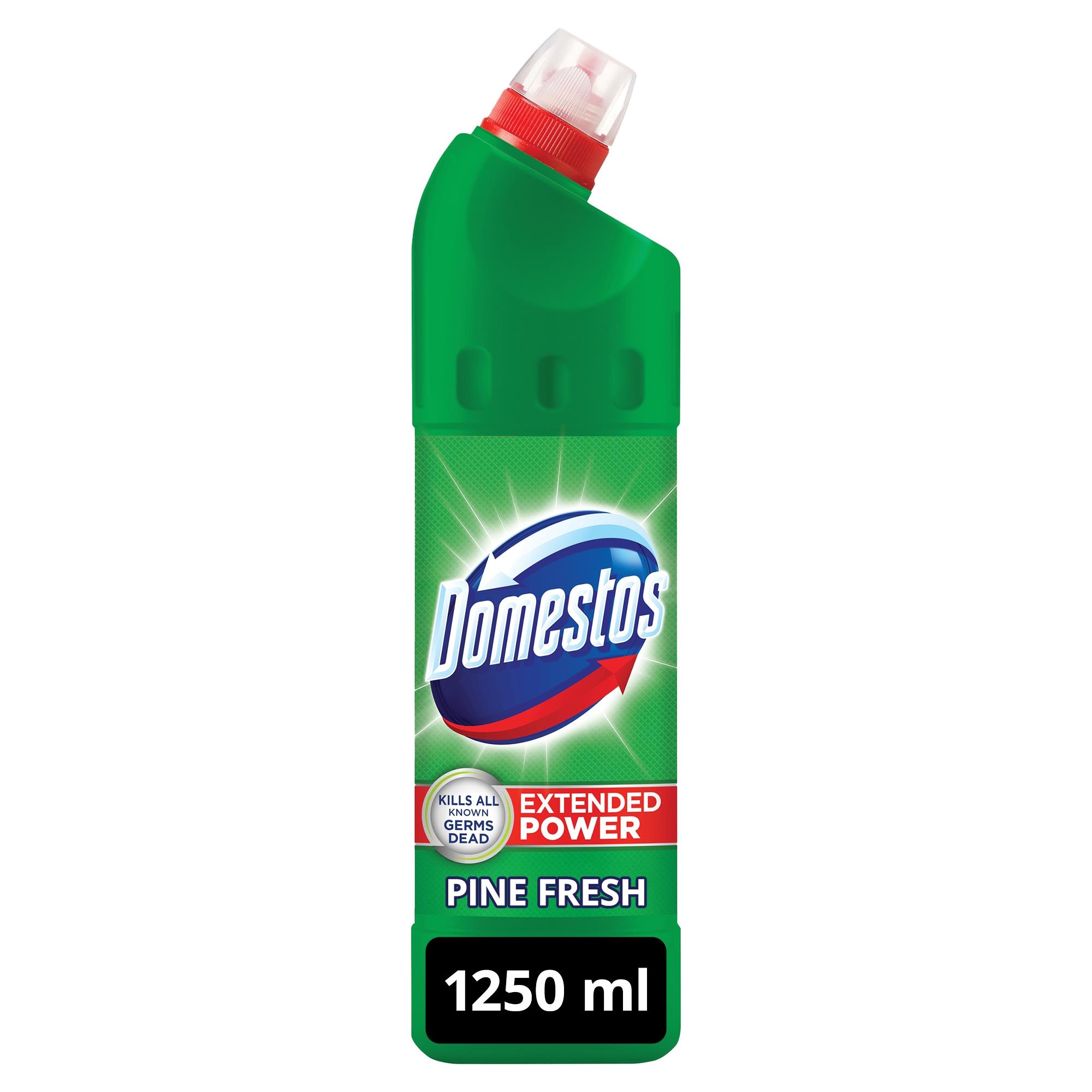 Domestos Extended Power Pine Fresh fertőtlenítő hatású folyékony tisztítószer, 1250 ml