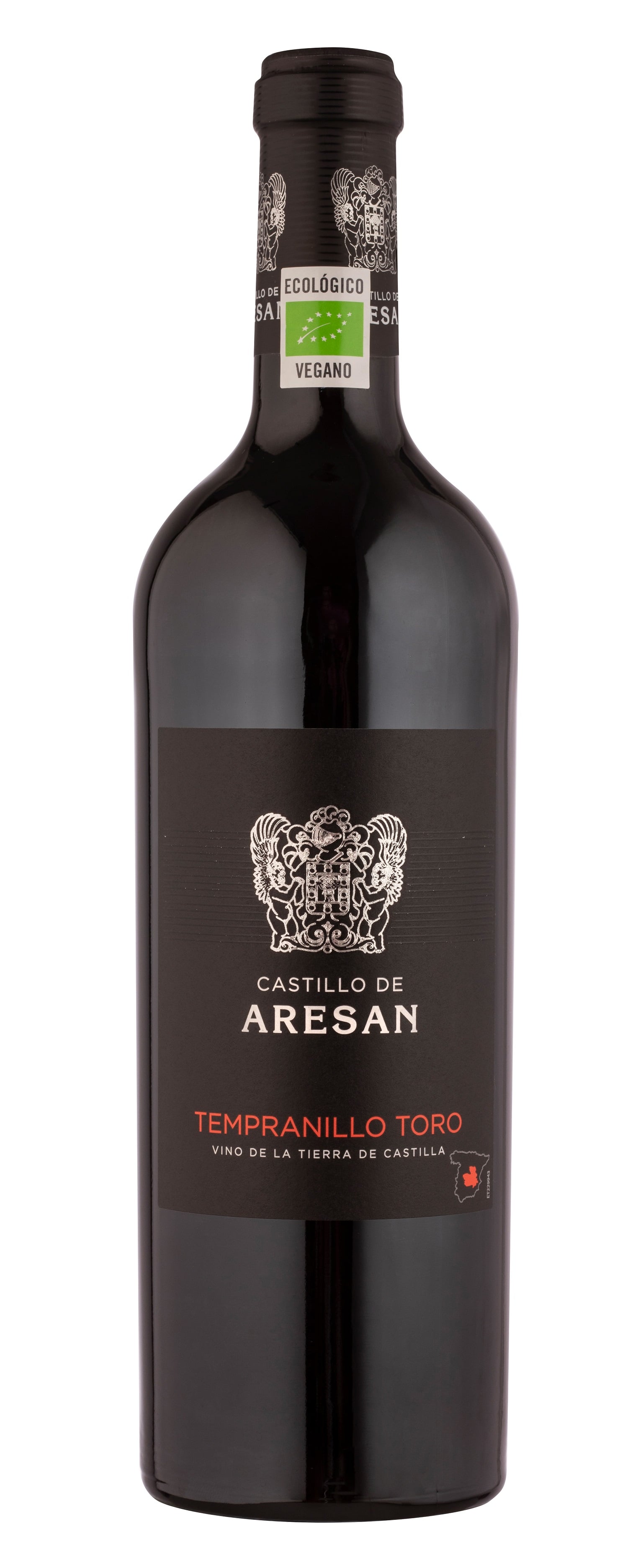 Castillo de Aresan BIO Vegan Tempranillo Toro, vörös,