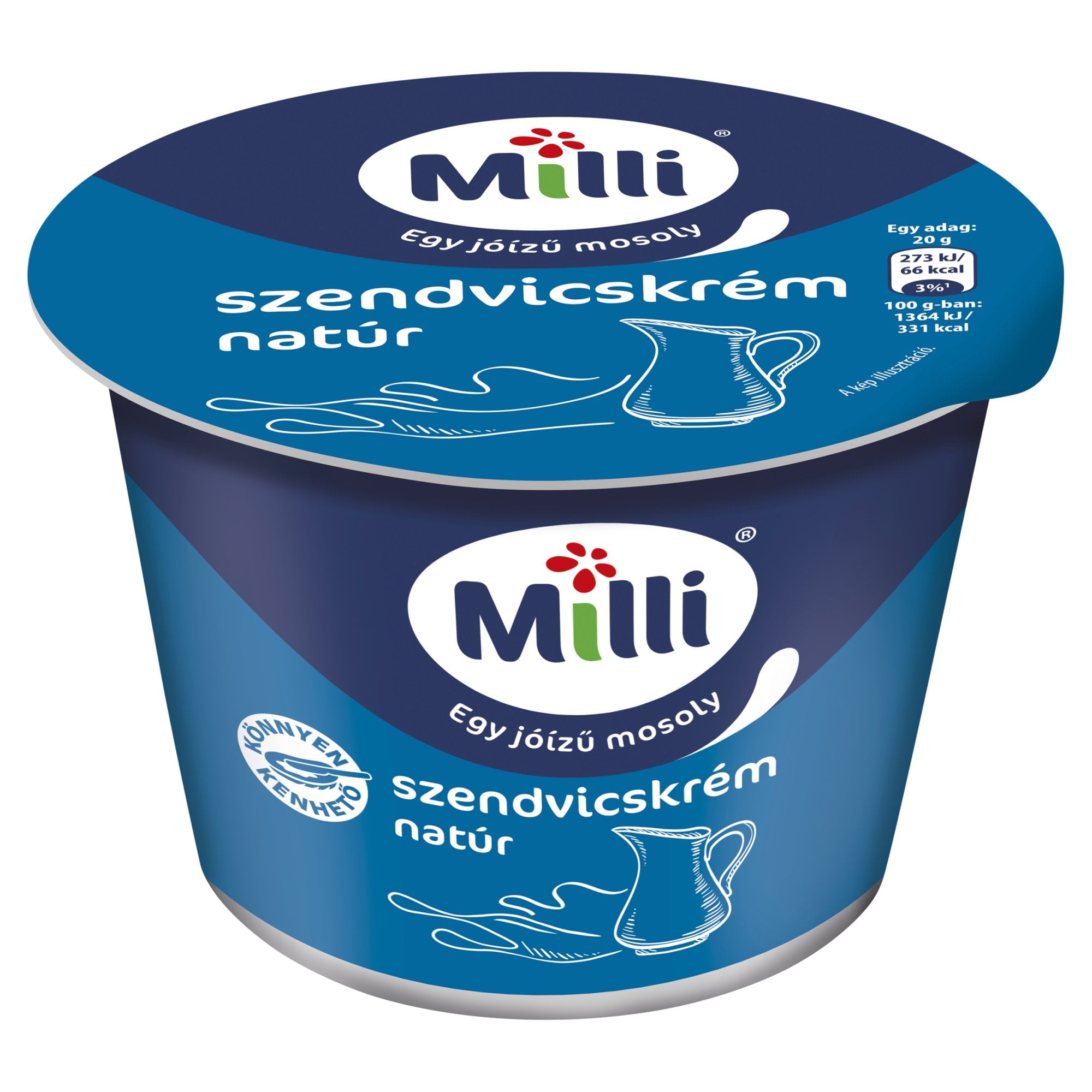 Milli Natúr szendvicskrém