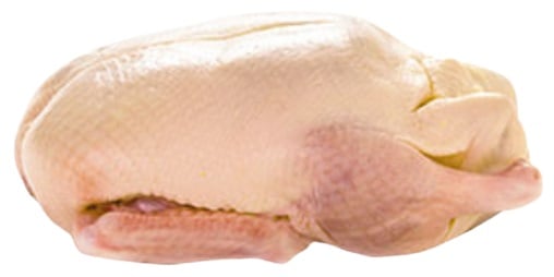 Fagyasztott pecsenye grillkacsa egész