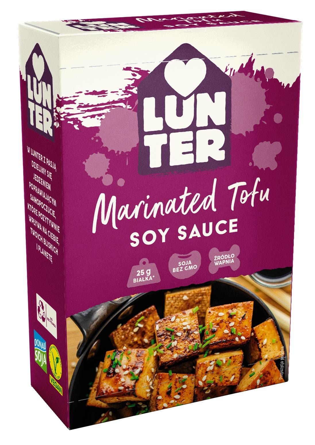 Lunter marinált tofu