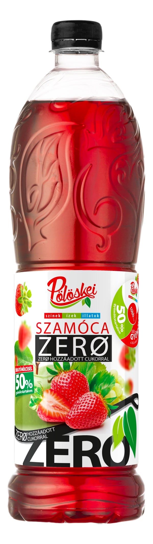 Pölöskei ZERO Szamóca ízű szörp