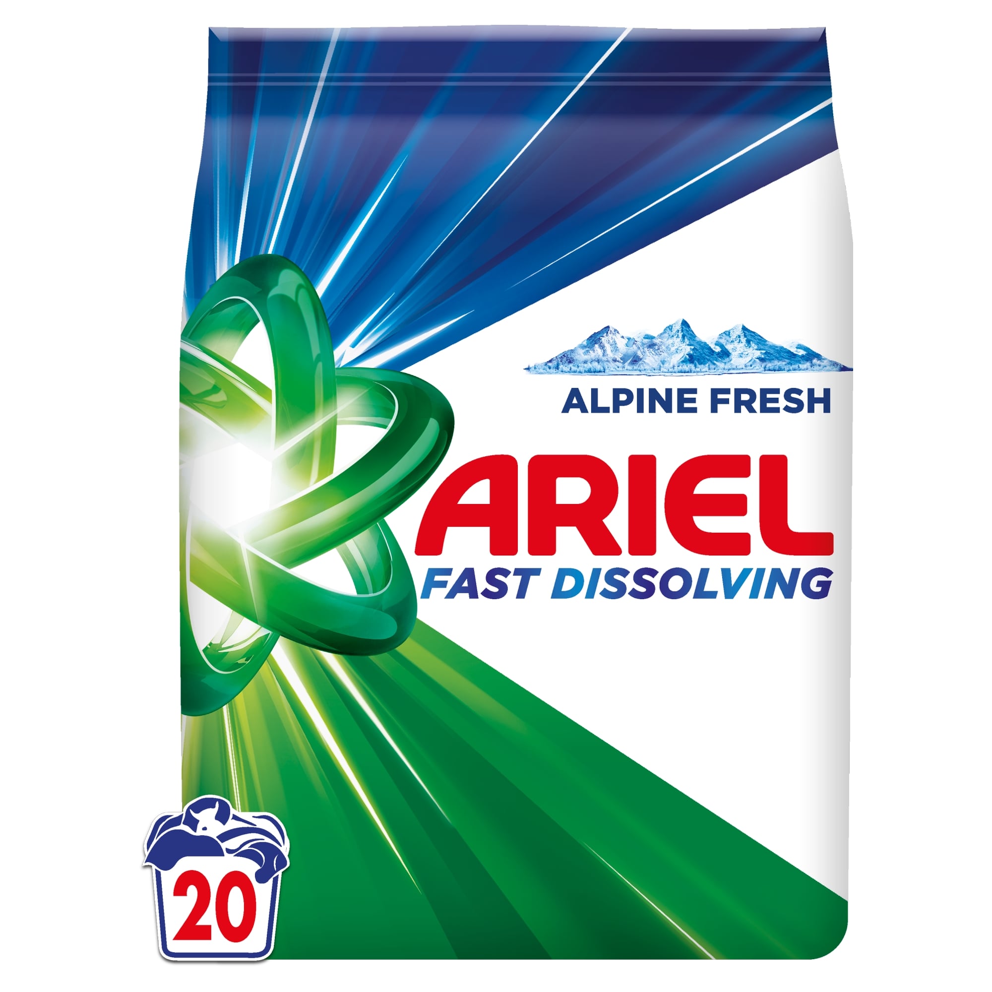 Ariel Mosópor Alpine Fresh 1.1 kg
