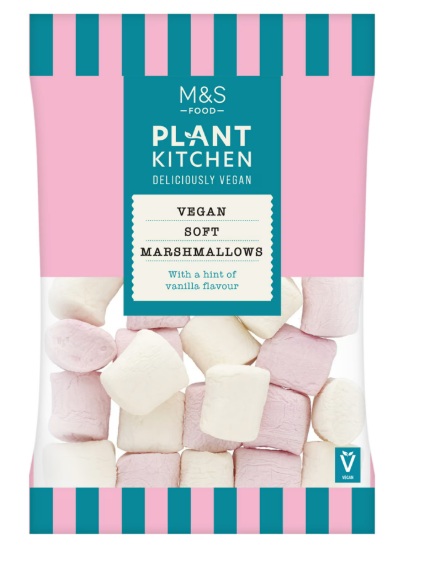 Marks & Spencer  Vanília ízű mályvacukor