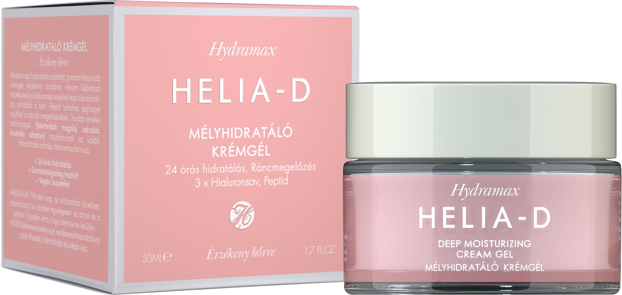 Helia-D Hydramax Mélyhidratáló Krémgél Érzékeny Bőrre