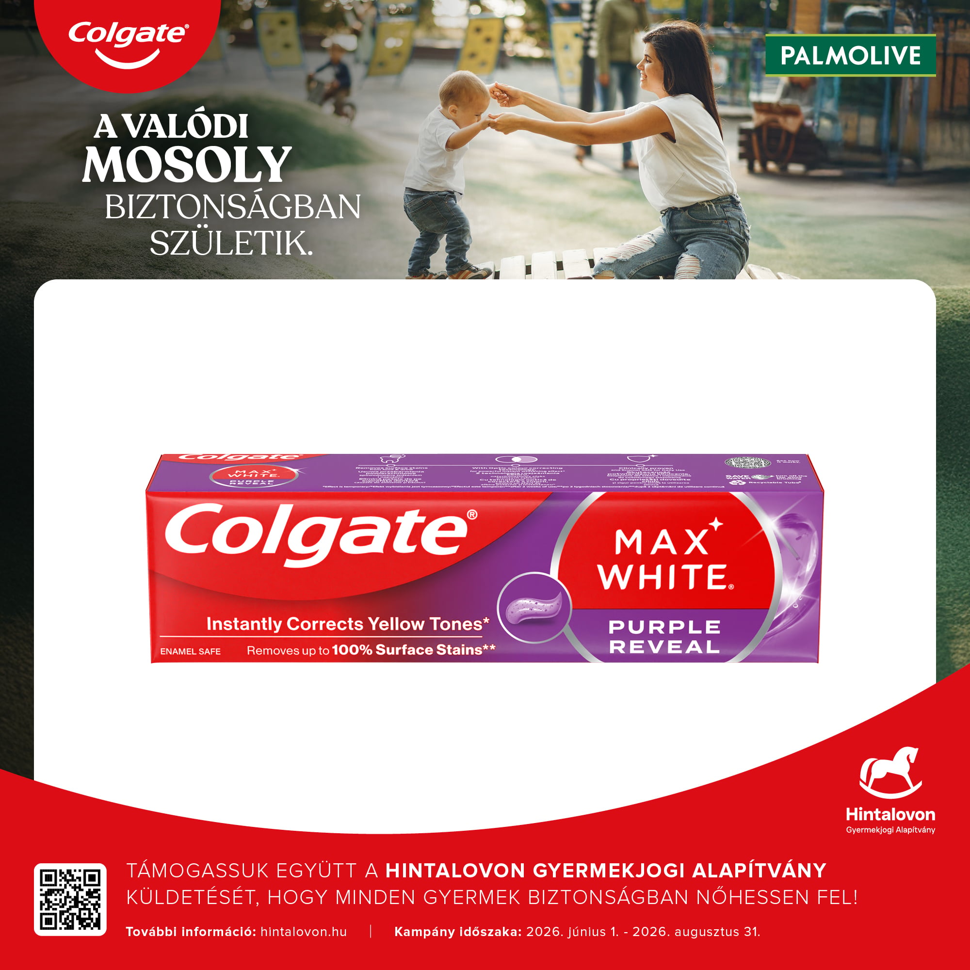 Colgate Max White Purple Reveal fogkrém