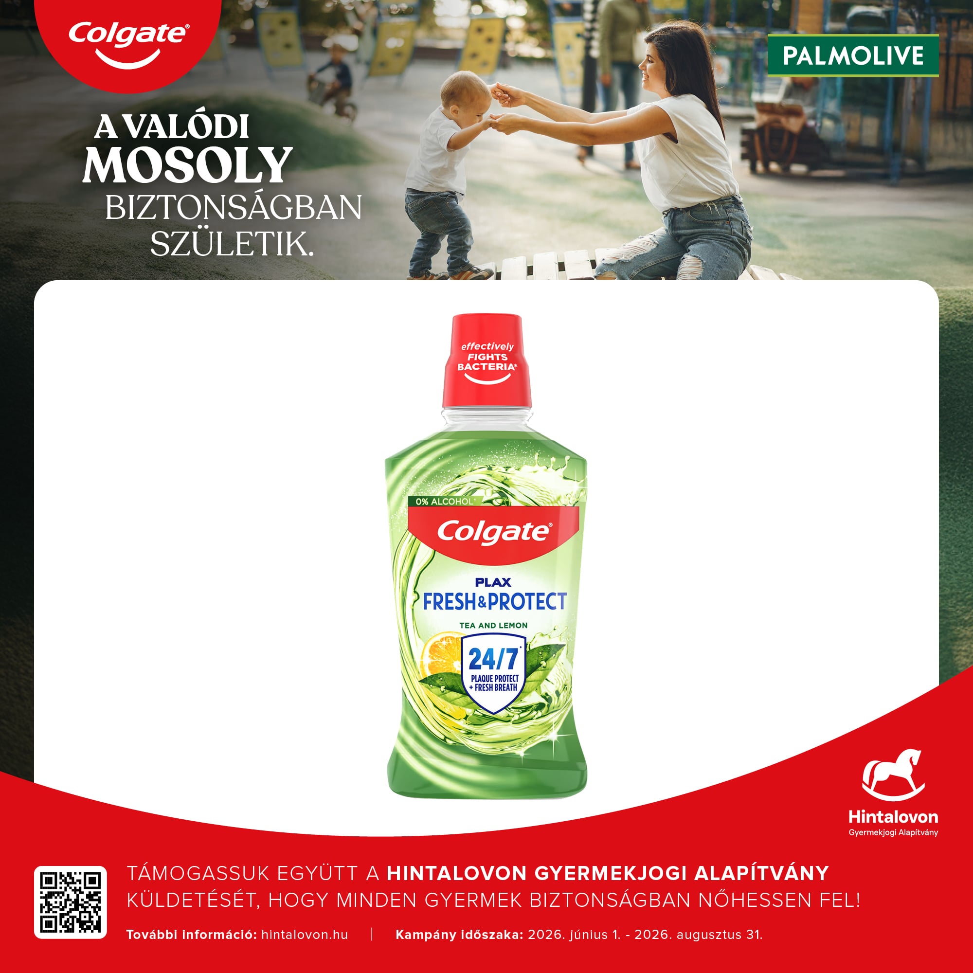 Colgate Plax Tea & Lemon szájvíz