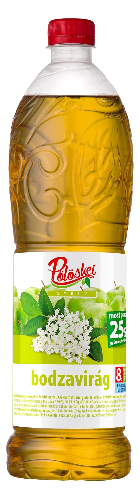 Pölöskei +25% Bodzavirág ízű szörp