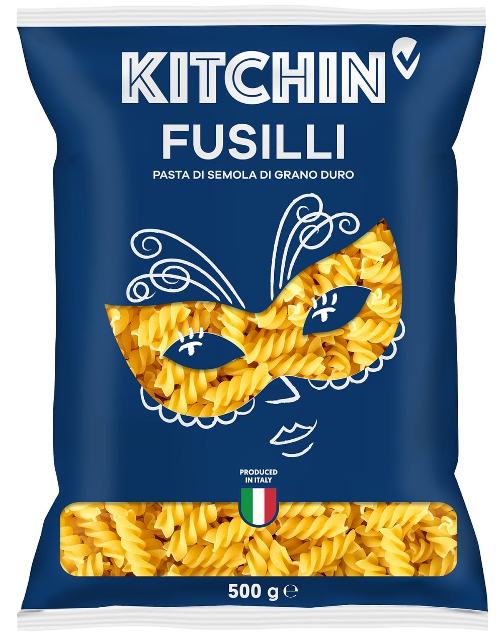 ​​​​​​​Kitchin durum fusilli N. 160 durum száraztészta