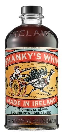 Shanky's Whip Black Irish Whiskey Likőr 33%