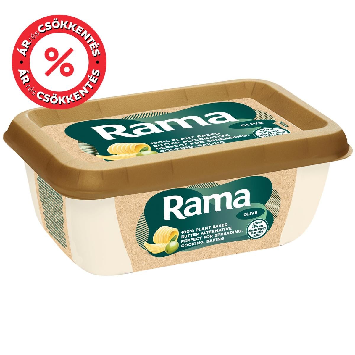 Rama Növényi alapú vajalternatíva olíva olajjal, csészés