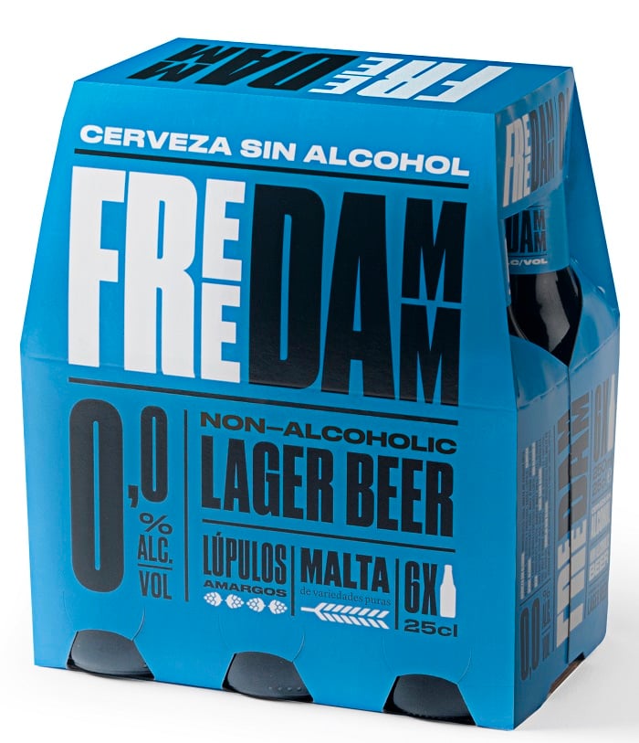 Estrella Free Damm gluténmentes alkoholmentes sör 6x0,25l