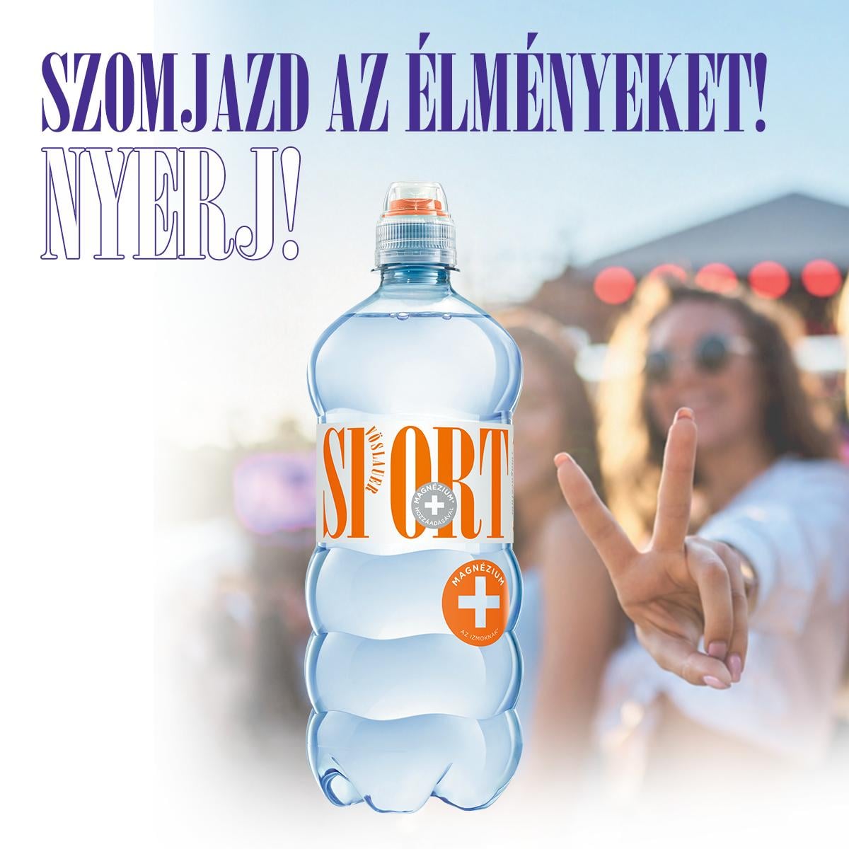Vöslauer Sport szénsavmentes üdítőital magnéziummal