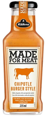 Kühne Made For Meat Burger stílusú Chipotle paprikás szósz