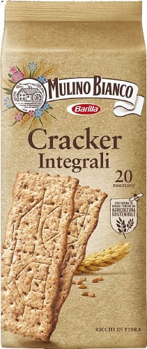 Mulino Bianco teljes kiőrlésű kréker