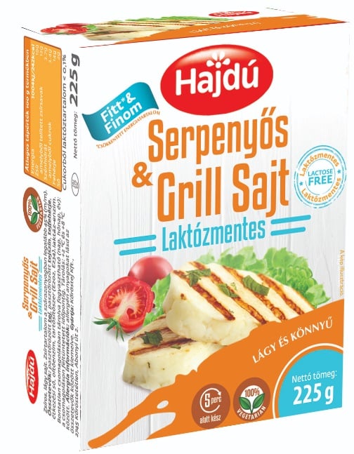 Hajdú Laktózmentes grillsajt