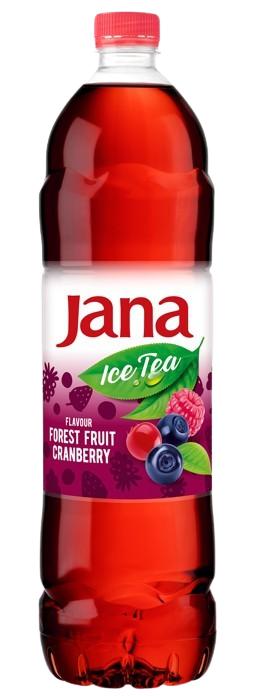 Jana Ice Tea szénsavmentes erdei gyümölcs - áfonya ízű, és vegyes gyümölcs ízesítésű üdítőital