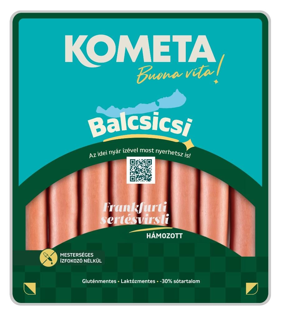 Kometa frankfurti virsli hámozott