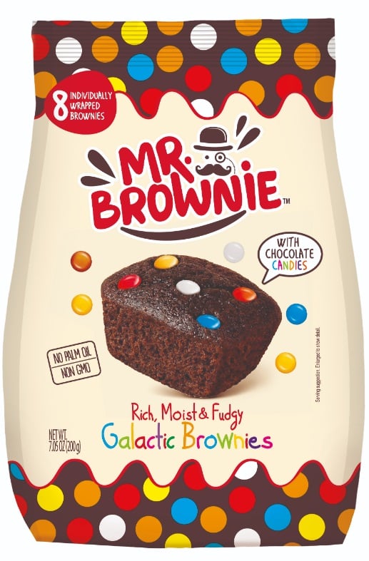 Mr. Brownie Tejcsokoládés Drazsés brownie