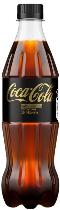 Coca-Cola Zero koffeinmentes szénsavas üdítőital édesítőszerekkel