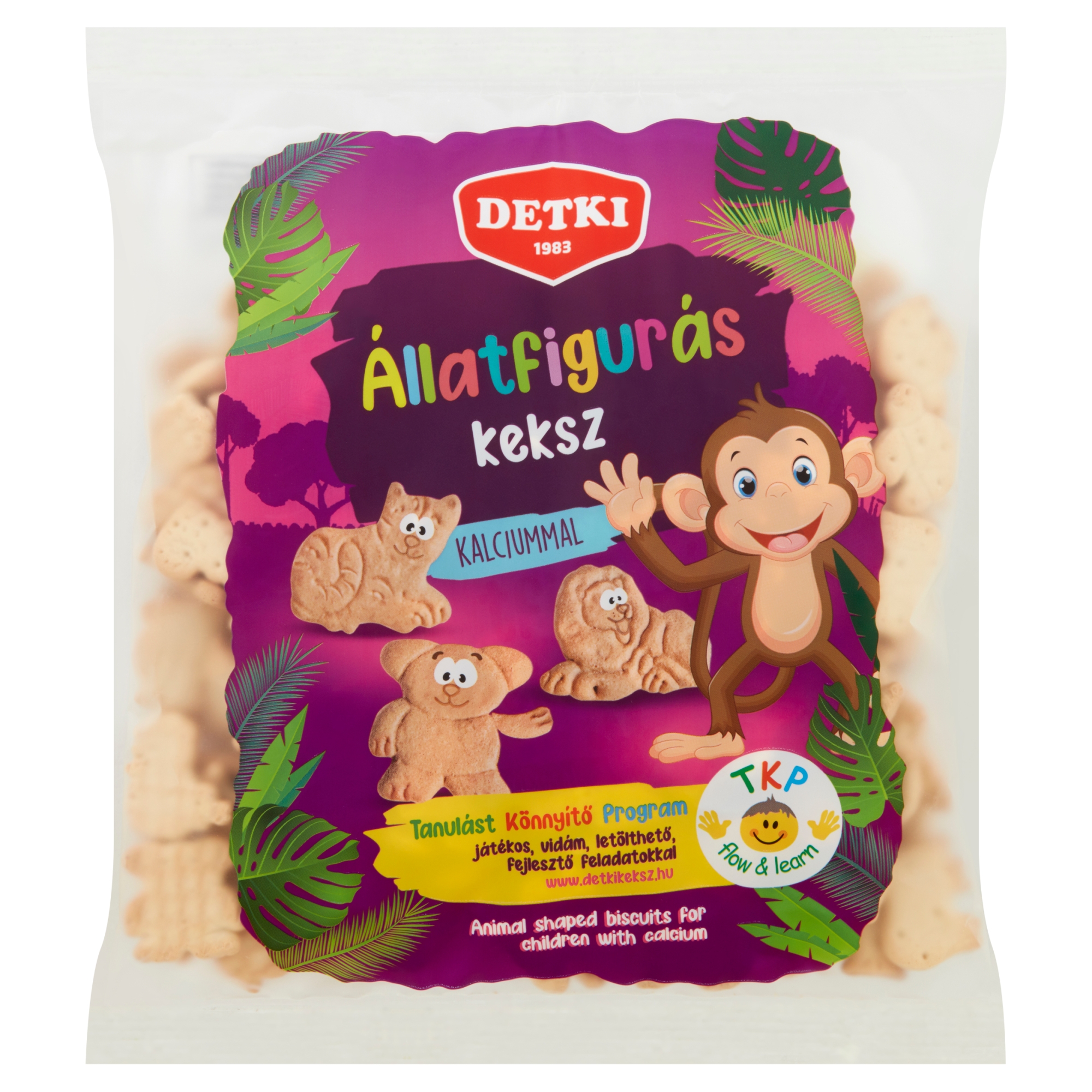 Detki Állatfigurás gyerekkeksz kalciummal