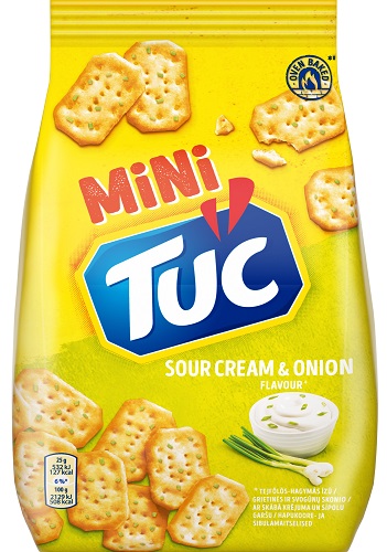 Tuc mini tejfölös-hagymás ízű kréker