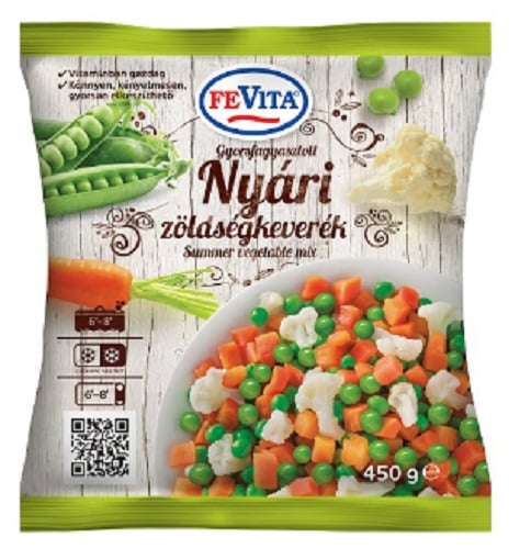 Fevita Gyorsfagyasztott Nyári zöldségkeverék