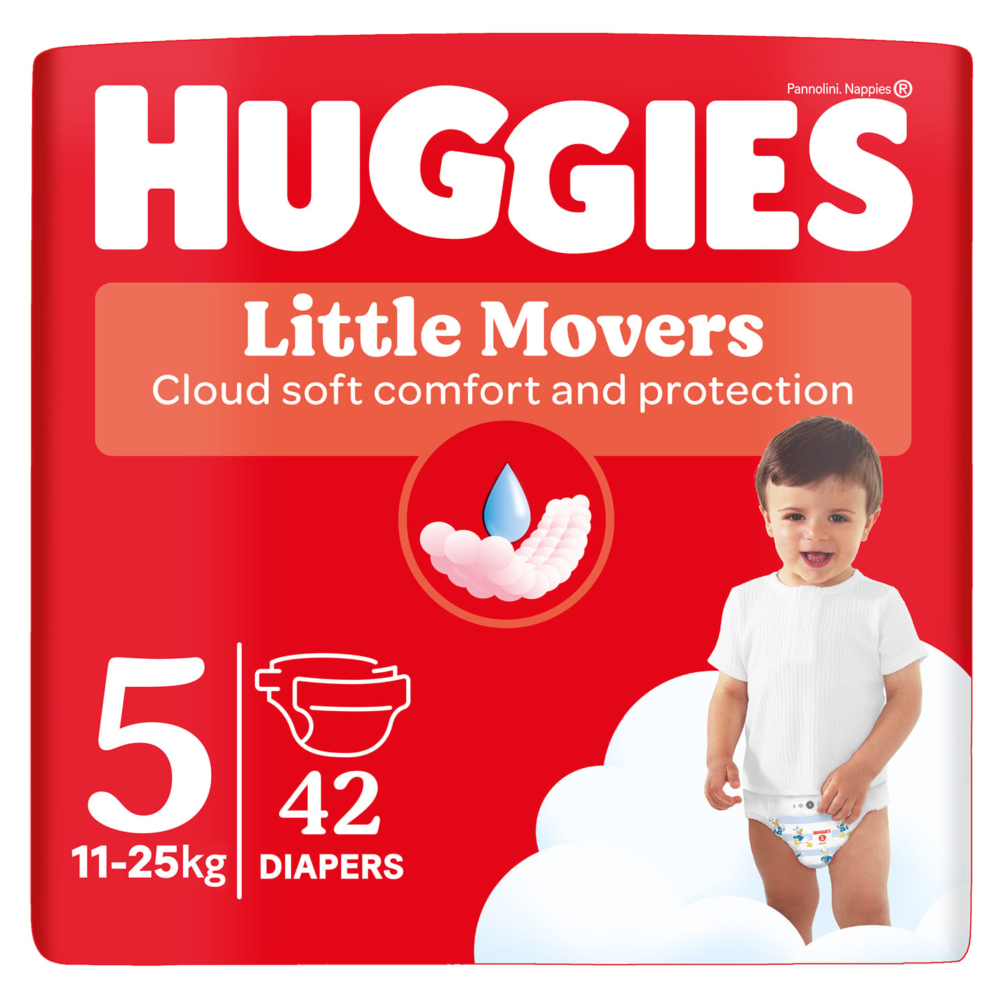 HUGGIES® Ultra Comfort 5, 11-25 kg, nadrágpelenka