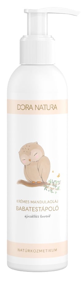 DORA NATURA Krémes mandulaolaj babatestápoló