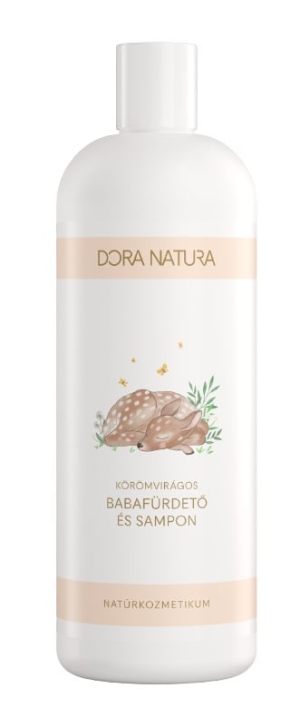 DORA NATURA Körömvirágos babafürdető és sampon