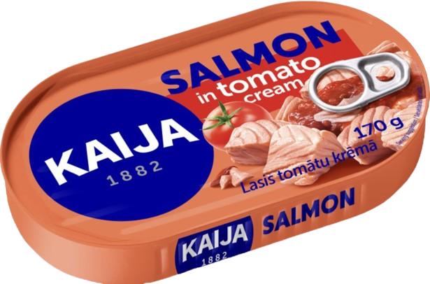 Kaija Lazac szeletek paradicsom mártásban (170 g)