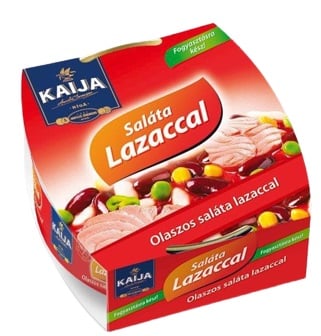Kaija Olaszos saláta lazaccal