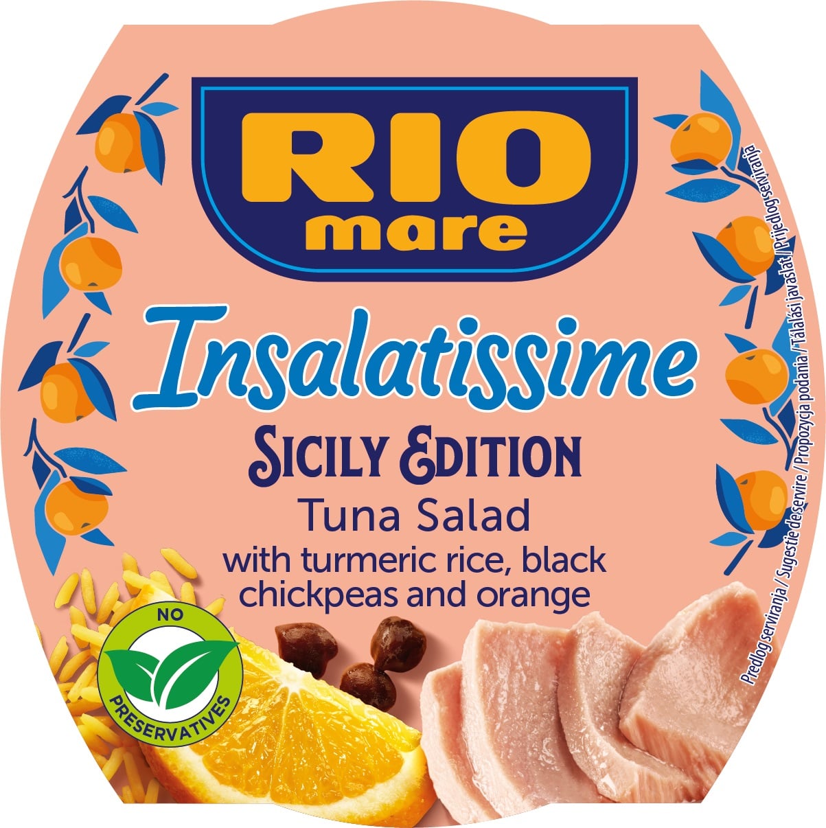 Rio Mare Insalatissime tonhalsaláta Sicily Edition