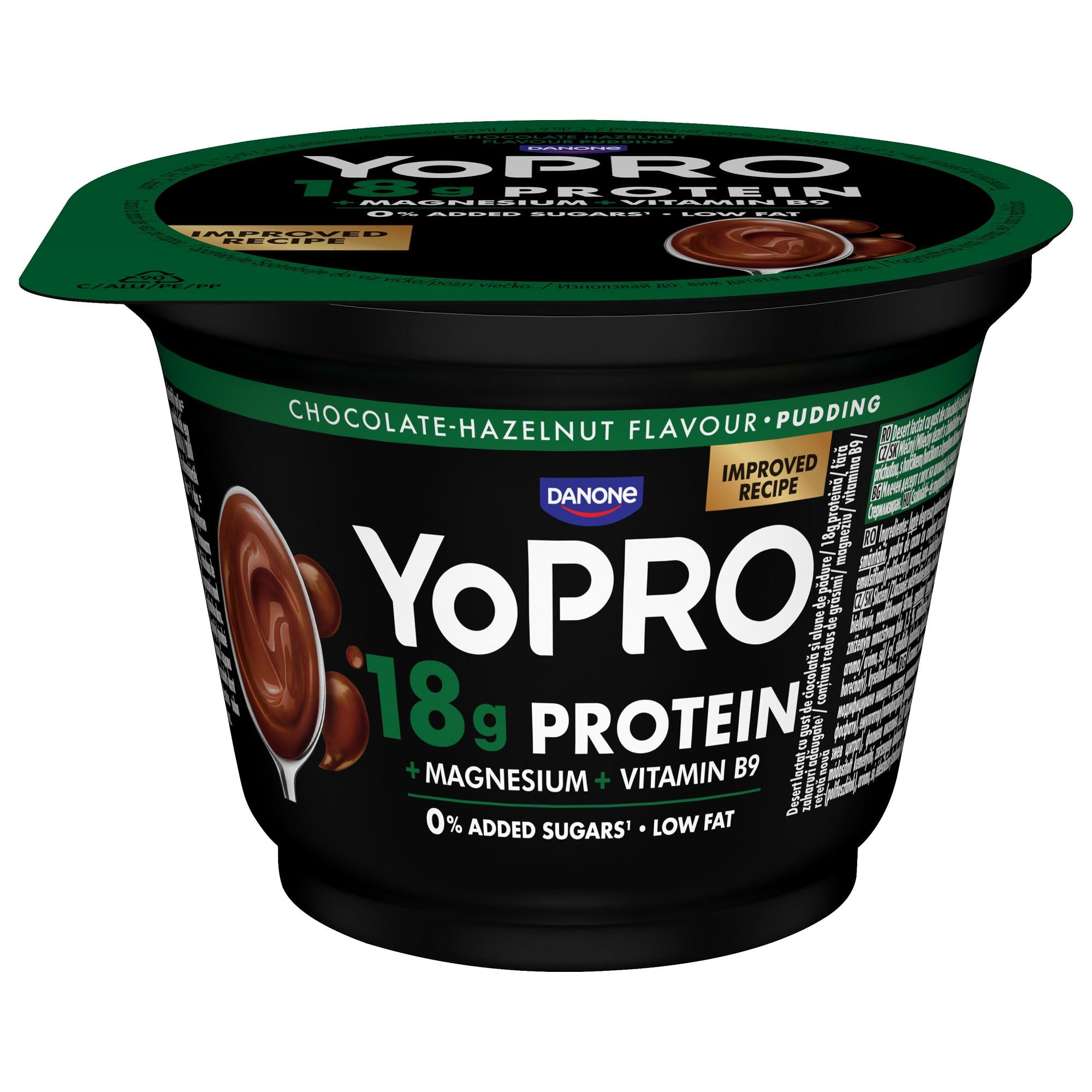 YoPRO Csokoládé- és mogyoróízű tejdesszert