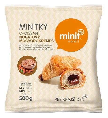 MINIT HOME mini mogyorókrémes croissant
