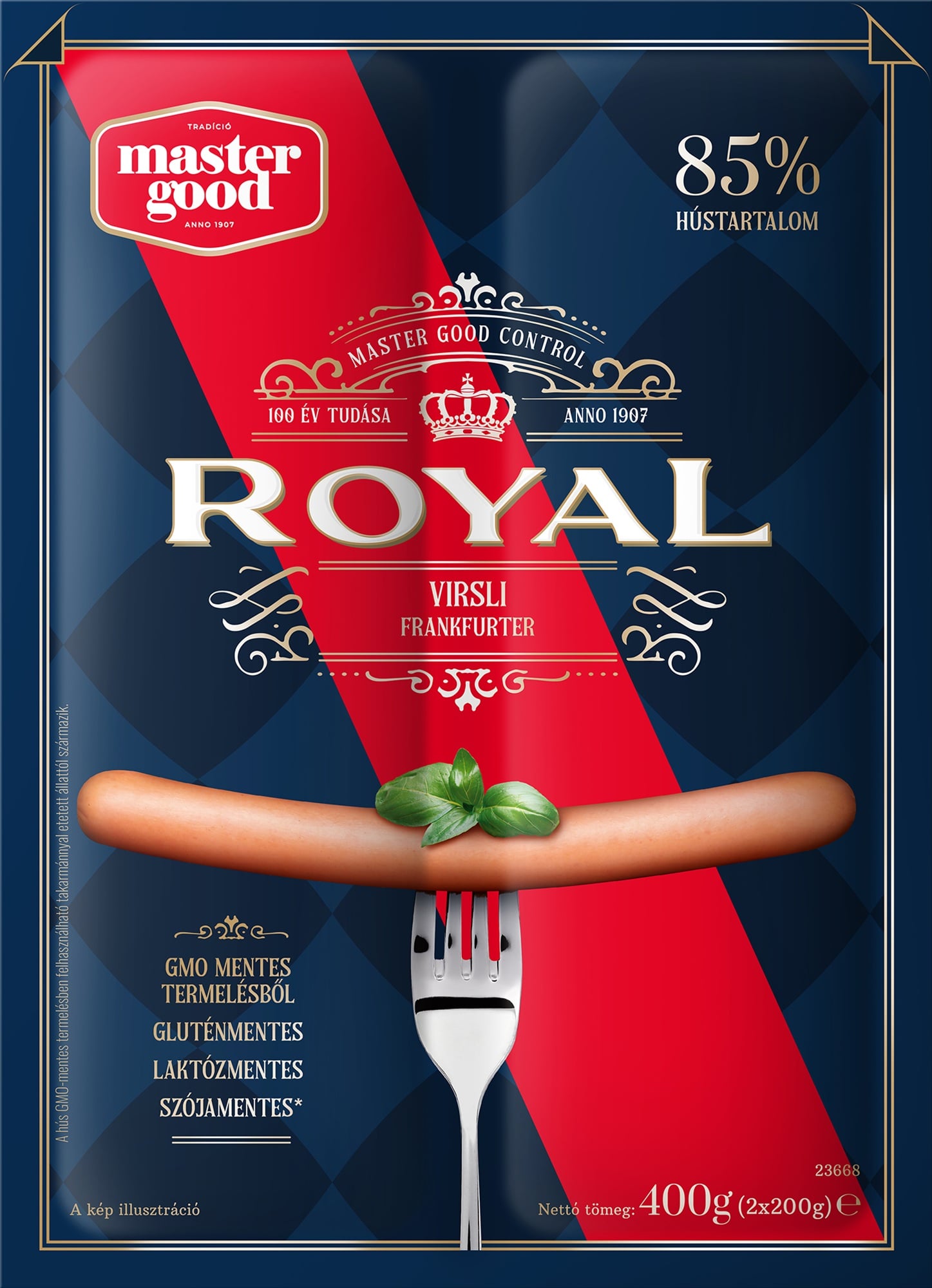 Master Good Royal füstölt csirkevirsli juhbélben 2x200g