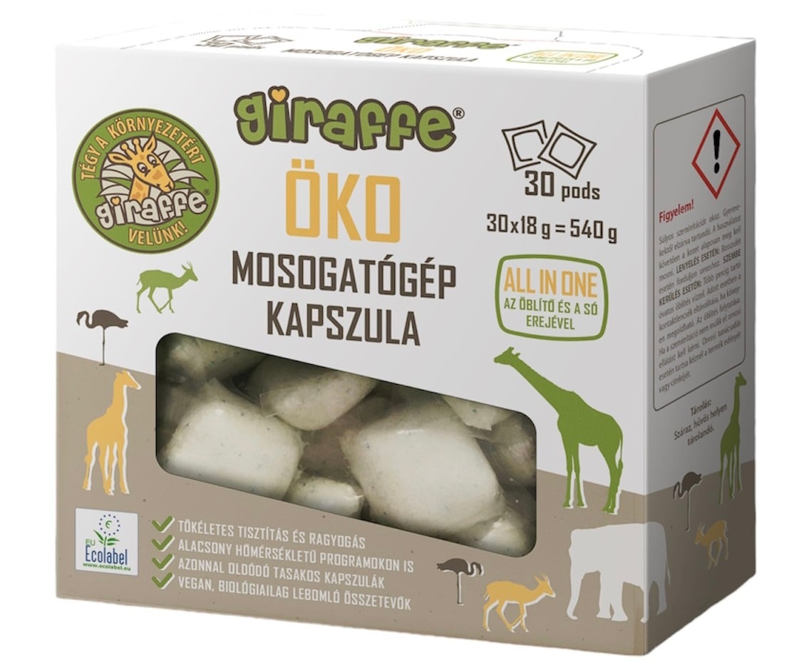 giraffe® ÖKO Mosogatógép Kapszula