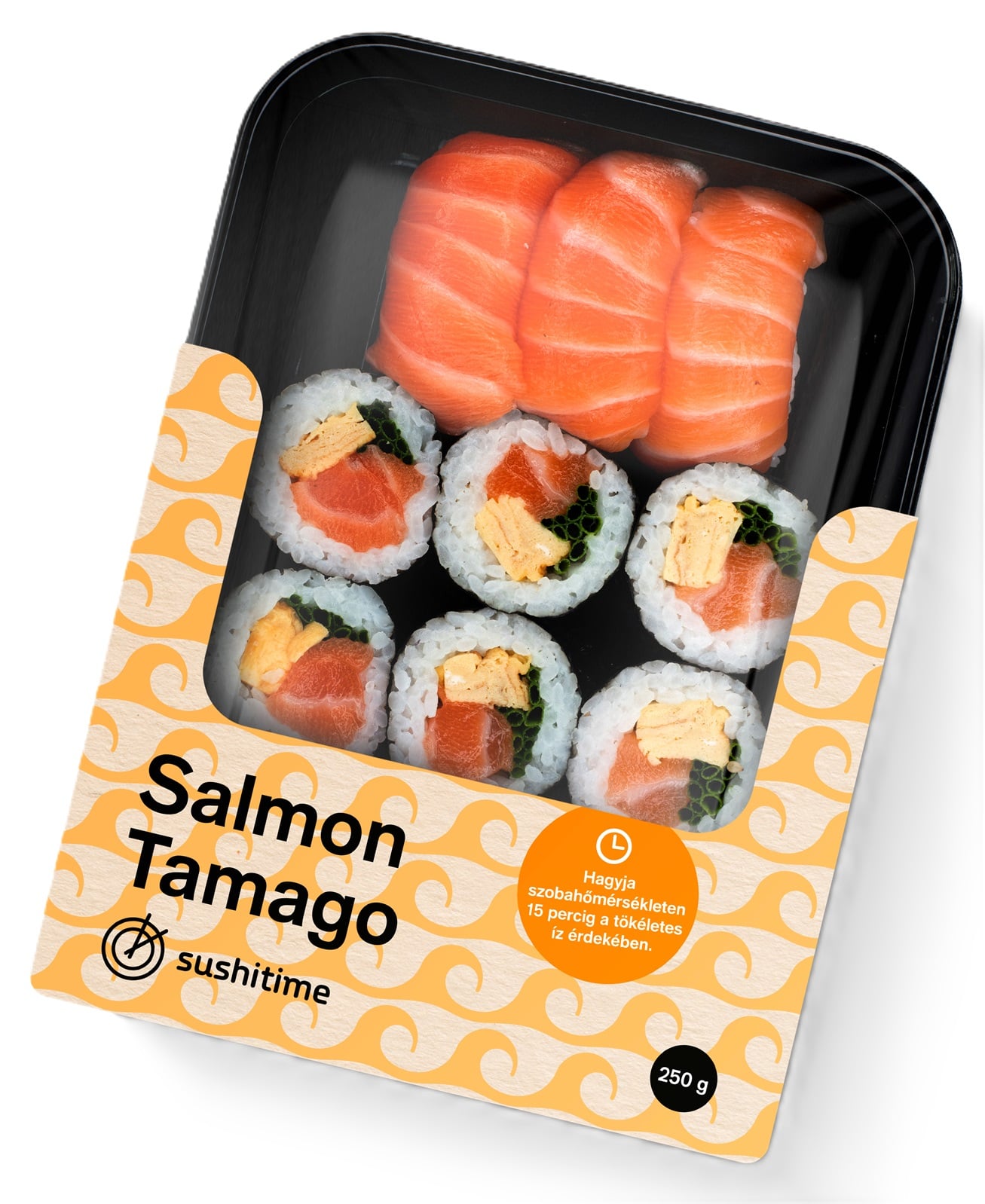 Sushitime Salmon Tamago sushiválogatás